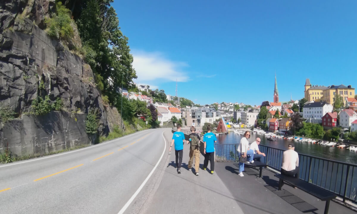 Bjørbekk to Arendal Norway 8K 360