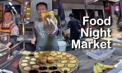 Night markets are the soul of the city—a taste of Shanghai.