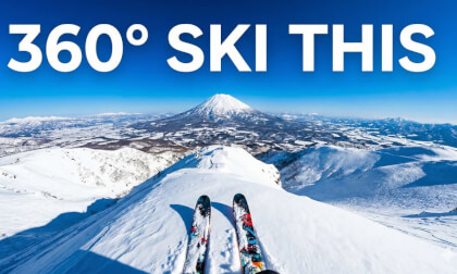 Ski Niseko Like This 🎿 360° POV with Mt Yotei