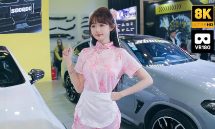Model @Xiaoxiong, Suzhou GT SHOW in China 2025
