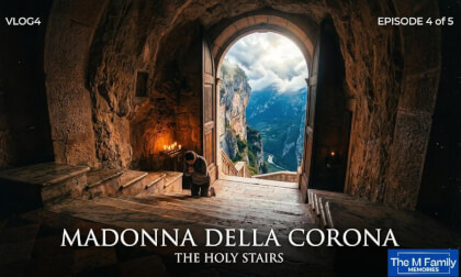 [360°]🏔️ Madonna della Corona | The Holy Stairs | VLOG 4/5