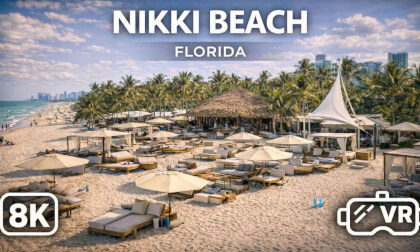 Nikki Beach Miami: Barefoot Luxury in 8K VR 180 | South Beach Life