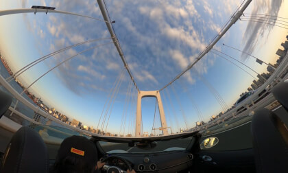 Tokyo Expressway Morning Drive 360° Warp Speed｜Wangan → Shuto C1 in a Porsche 987 Boxster