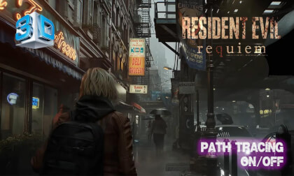 Resident Evil Requiem - Chapter 1 | Path Tracing ONn/Off comparsion