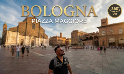 [360°] Virtual Tour of Bologna: Discover the Secrets of Italy | VLOG2