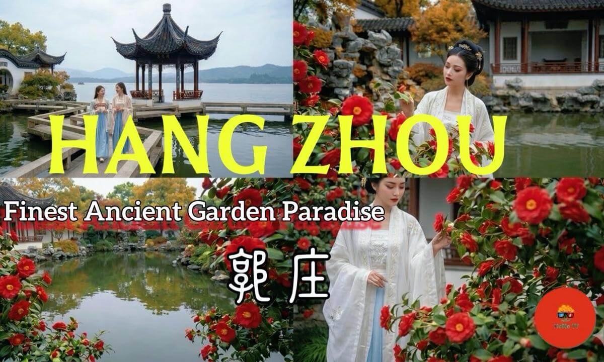 Immersive 180° VR Tour of Guo Zhuang Garden in Hangzhou – A Masterpiece of Scholar’s Aesthetic