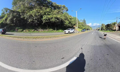 First section of Medallo - Extreme Inline Downhill
