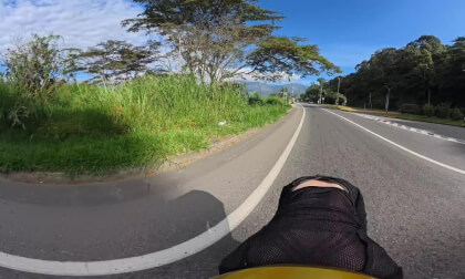 Third section of Medallo - Extreme Inline Downhill