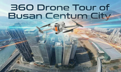 360 Drone Tour of Busan Centum City 부산 센텀시티 360 드론 투어