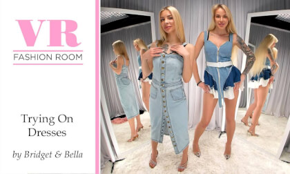 Trying on Dresses by Bridget&Bella (short version)