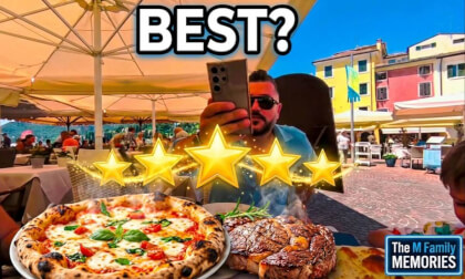 [360°] Family Vacation in Italy: Lunch at Garda Lake | VLOG2