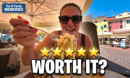 [360°] Family Vacation in Italy: Lunch at Garda Lake | VLOG3
