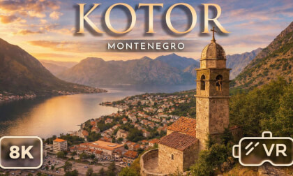 Exploring Kotor, Montenegro | An 8K VR 180 Tour Through a Medieval Gem