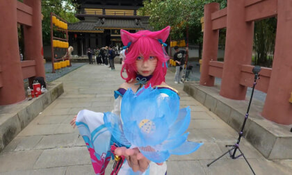 阿狸和伊蕾娜cosplay