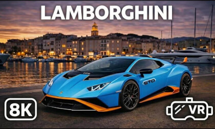 Lamborghini, Up Close and Unfiltered | 8K VR 180
