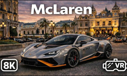 McLaren, Up Close | Carbon Fiber, Speed & Design — 8K VR 180