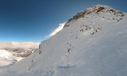Big Sky Big Couloir part.2 | 20250211 | Virtual Travel | 4K 360°