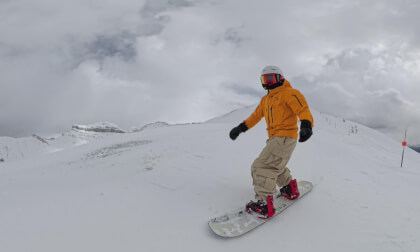 Lake Louise West Bowl Part.1 | 20260321 | Virtual Travel | 4K 360°