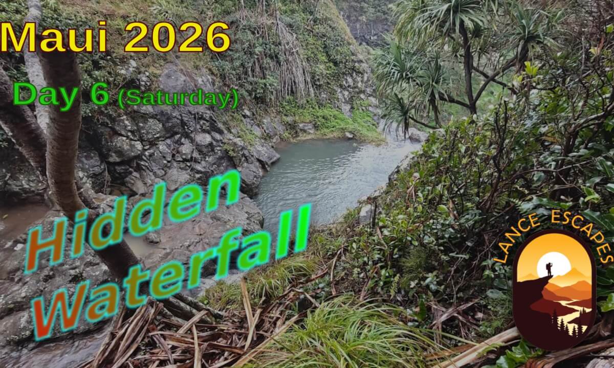 Hidden Haiku Waterfall on Maui!
