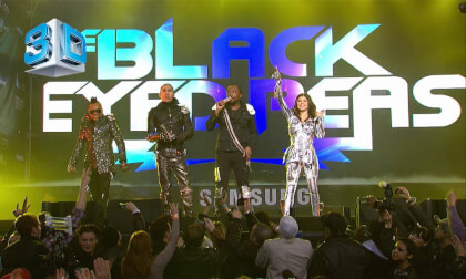 The Black Eyed Peas - Samsung Promo in Times Square