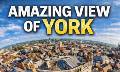 York from the Mansion House roof