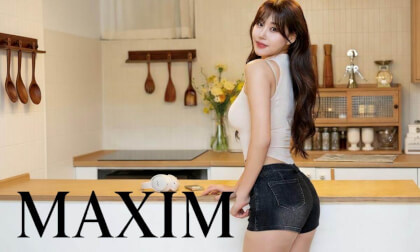 KBO Cheerleader Kim Doa MAXIM Cover Shoot | VR Behind the Scenes