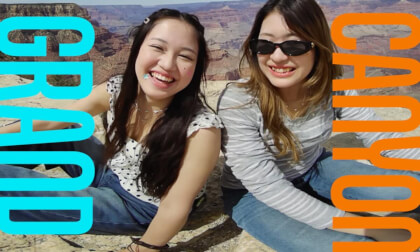 Japanese Tourists at The Grand Canyon