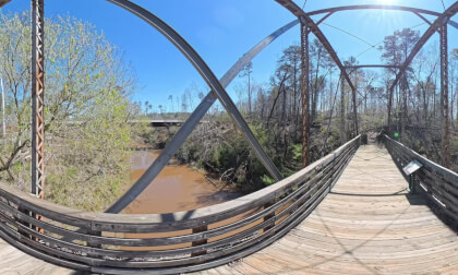 Key Bridge Walk Stevens Creek SC 6K Video