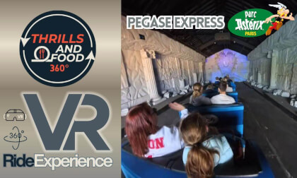 Pégase Express – 360° VR On‑Ride POV | Parc Astérix Forward & Backward Coaster