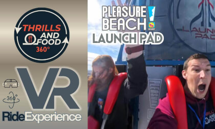 Launch Pad – 360° VR POV | Pleasure Beach High‑Intensity Shot Tower