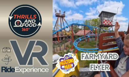 Farmyard Flyer – 360° VR On‑Ride POV | Paultons Park Family Coaster