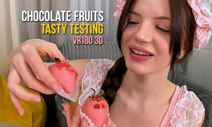 Chocolate-covered Fruits Tasty Testing by Toree