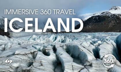 Iceland's Ice Caves, Volcanic Craters and Glaciers in 360° 3D VR | Teaser
