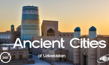 Journey to Silk Road Cities of Uzbekistan | Trailer 16K 3D 360°