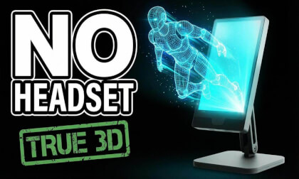 This Tiny Screen Shows 3D Without a Headset!