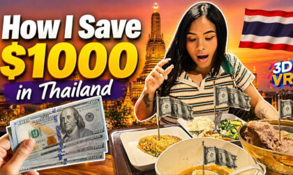 My Secret: How to Save $1000 a Month in Thailand VR180 8k Vlog 10bit