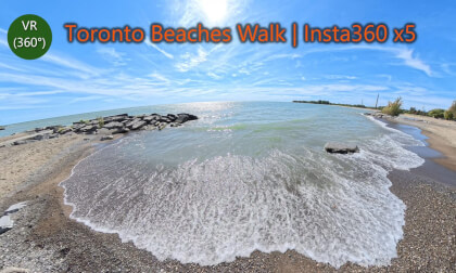 The Beaches Toronto Walk | Insta360 x5