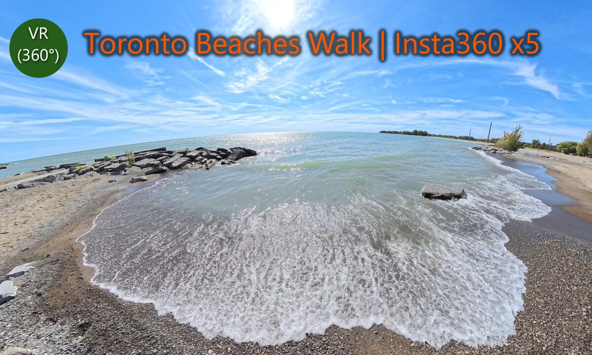 The Beaches Toronto Walk | Insta360 x5