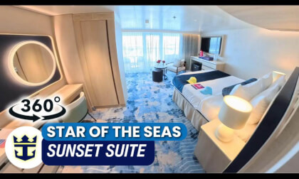 Star of the Seas The Sunset Suite Stateroom Walkthrough | Cabin 11754 | 360° VR Cruise Room Tour