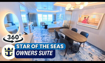 Star of the Seas The Owner’s Suite Stateroom Walkthrough | Cabin 17012 | 360° VR Cruise Room Tour