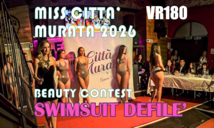 Swimsuit Defilè - Miss Città Murata Beauty Contest 3D 180 - 2026 Third Stage