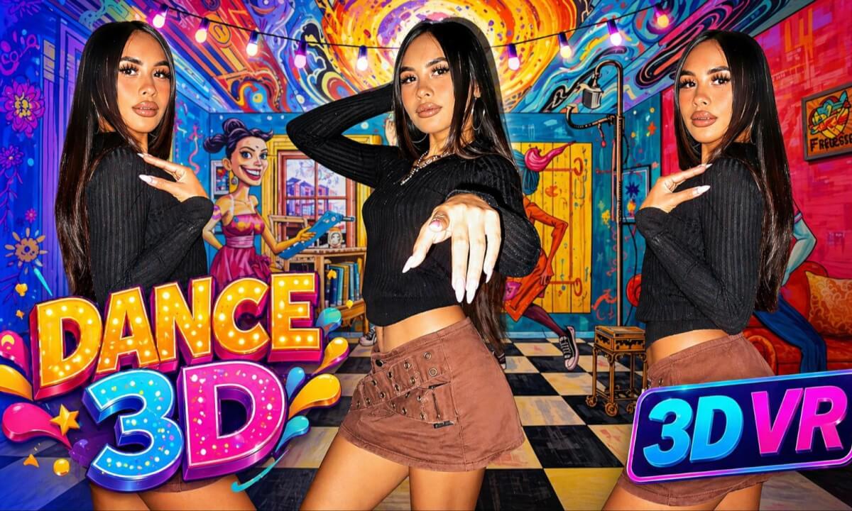 TikTok Dance in 3D VR with Namy 10bit 8k VR180