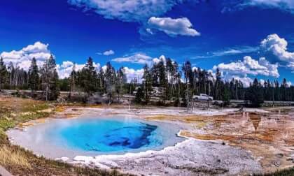 Yellowstone National Park-Mammoth Hot Springs -August 5th 2019