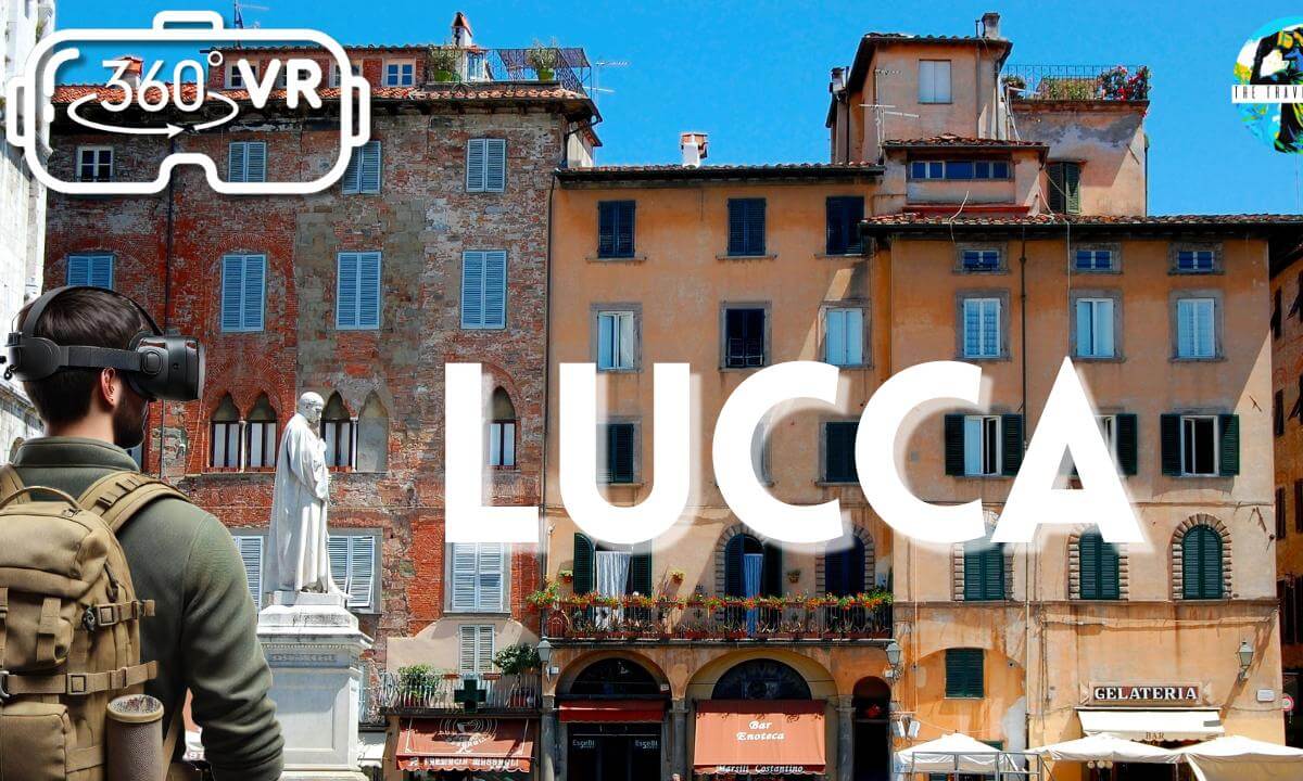 Lucca, Italy 360° VR: Walking Tour of Tuscany’s Hidden Gem
