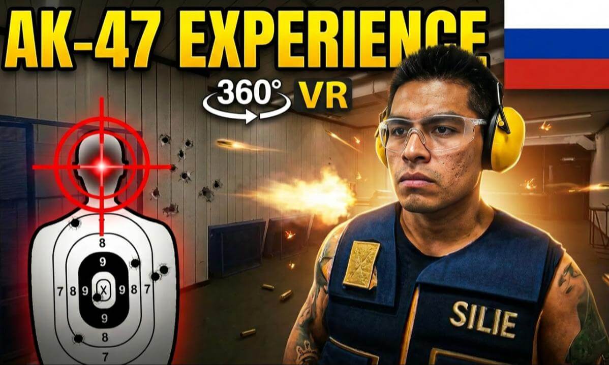 Russia Shooting Range 360° | AK-47 & Sniper Experience