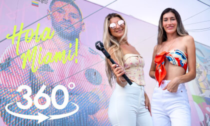 Miami models in a rooftop with a live DJ - 360° views!