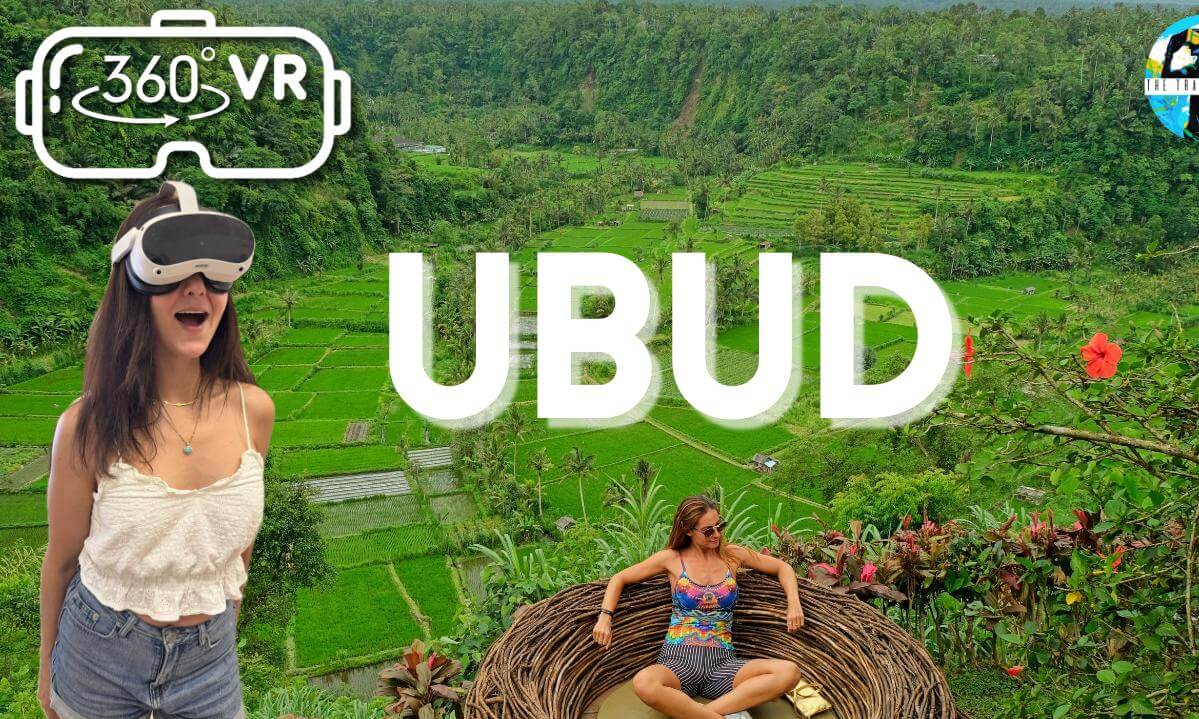 Explore Ubud Bali in 360° VR - Rice Paddies & Hidden Villages | VR Tour