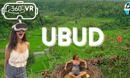 Explore Ubud Bali in 360° VR - Rice Paddies & Hidden Villages | VR Tour