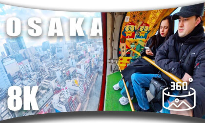 360° Virtual Reality Osaka 8K | Don Quijote & Dotonbori District