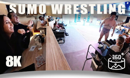 Live Sumo in 360° VR - The Most Immersive Wrestling Experience | 8K